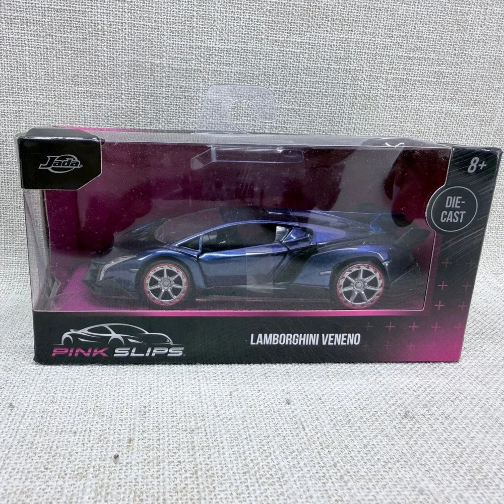 Jada Pink Slips Lamborghini Veneno 1:32 Die-Cast Purple Supercar New in Box
